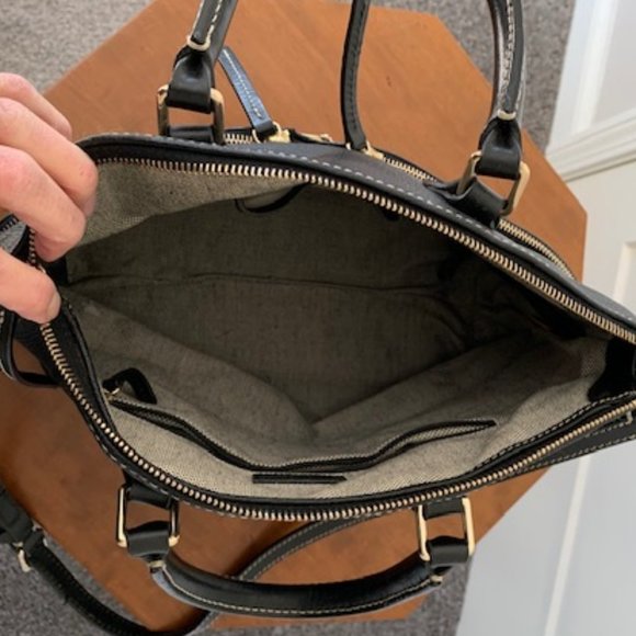 Dooney & Bourke Black Satchel - Picture 4 of 6